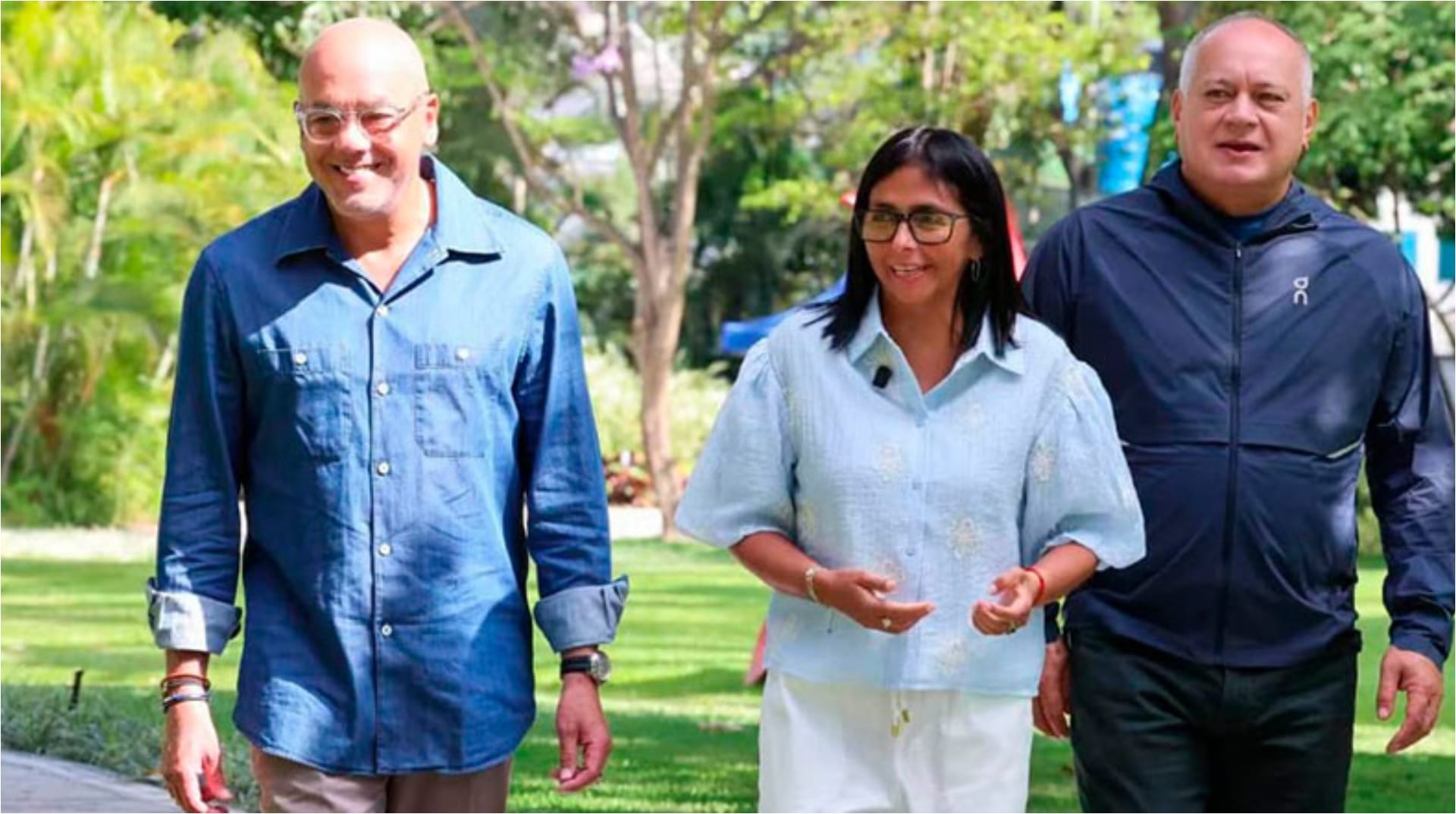 Delcy Rodríguez destaca unidad nacional a su regreso a Venezuela tras defensa del Esequibo ante la CIJ