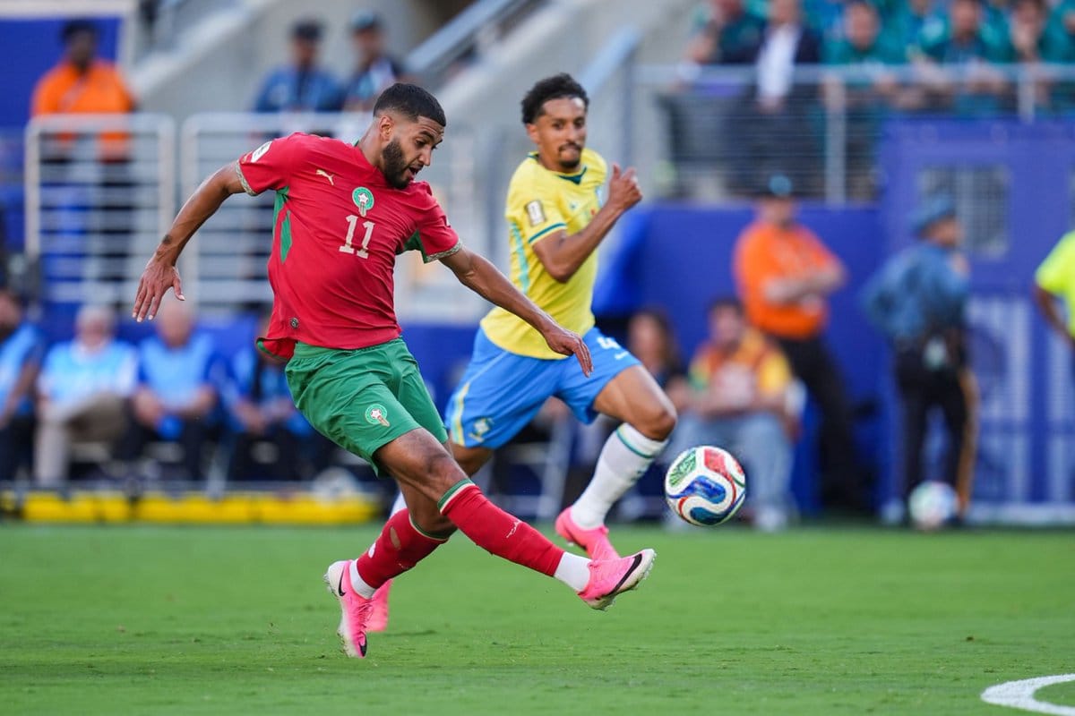 VINICIUS LOGRÓ EL EMPATE DE BRASIL ANTE MARRUECOS EN SU DEBUT