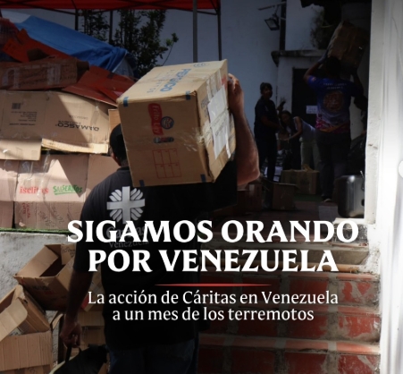 Más de 72 mil afectados han sido atendidos por Cáritas Venezuela por el doble terremoto