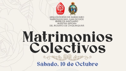 La Basílica realizará jornada de matrimonios colectivos el 10 de octubre