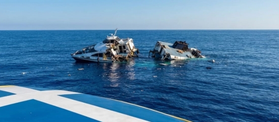 Un ferry se hunde con 267 personas a bordo en la costa del norte de Chipre: «No hemos podido encontrar a 23 personas