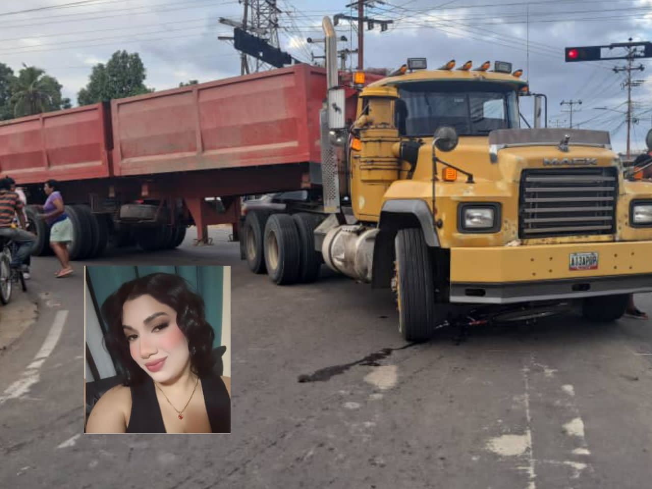 Una joven  de 26 años muere  arrollada por gandola en  la Av. 32 de Cabimas