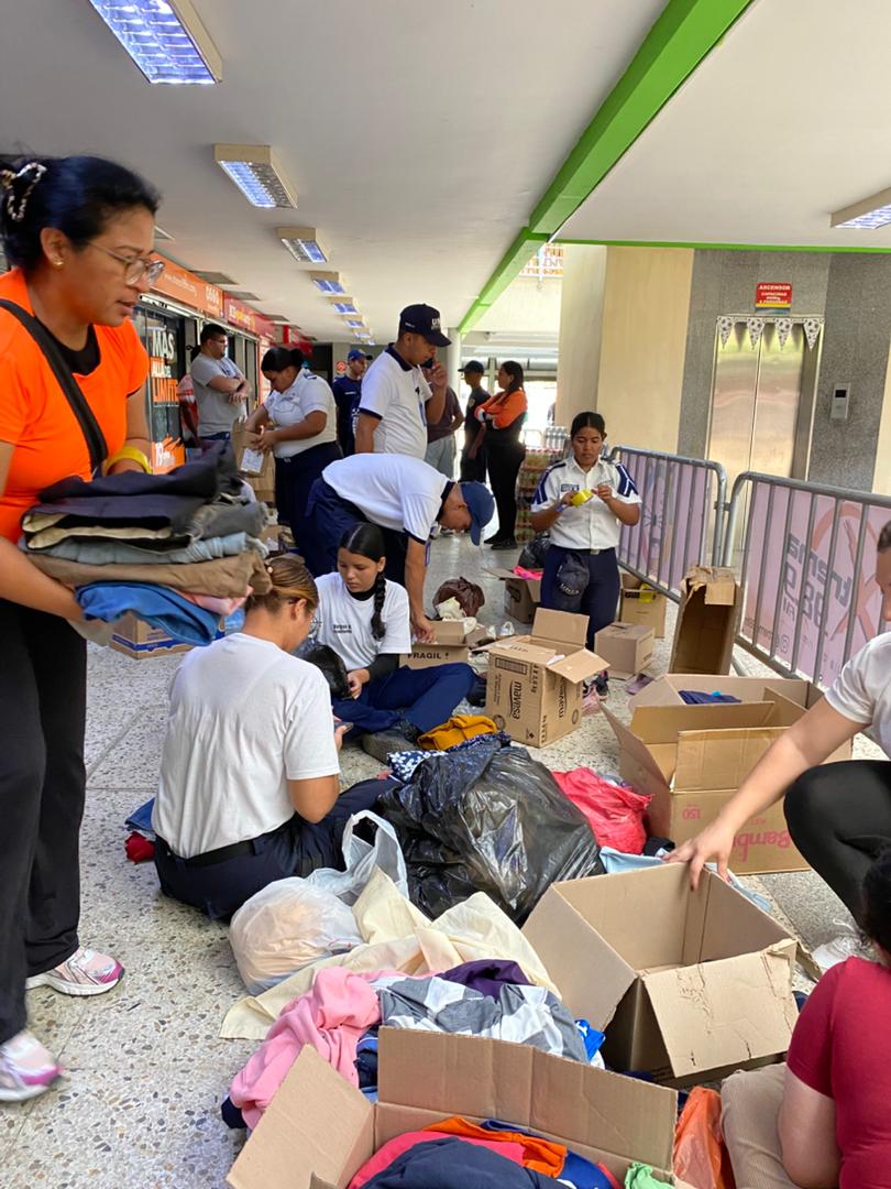 Cabimas Solidaria recolecta  ayuda para los afectados por terremotos en Caracas y La Guaira