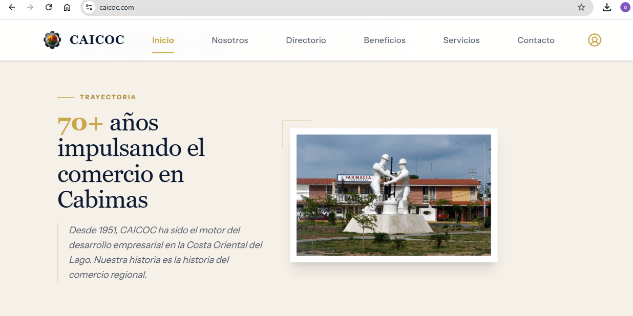 Directiva de la Cámara de Industria y Comercio de Cabimas lanza pagina web