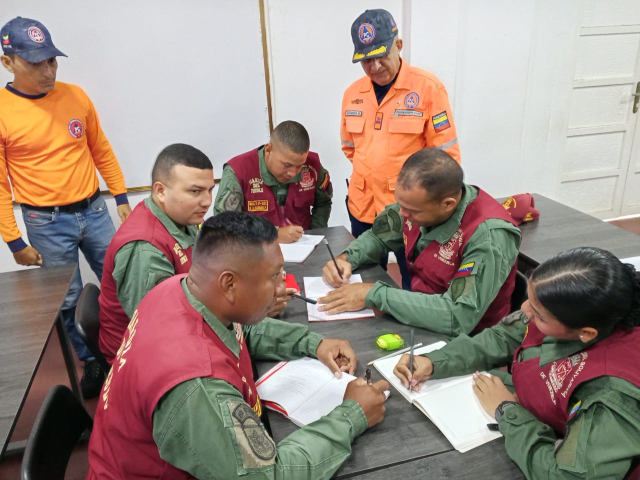 En Cabimas. Protección Civil avanza en la formación en rescate y gestión de respuestas ante emergencias para comunidades y organismos de seguridad