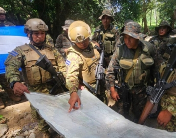 GSF en Haití recibe restos humanos que podrían pertenecer a los cuatro militares salvadoreños desaparecidos