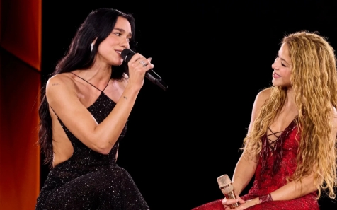 Dua Lipa y Shakira juntas en Madrid
