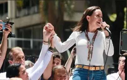 Vente Venezuela exige que María Corina Machado pueda regresar al país sin inhabilitación política