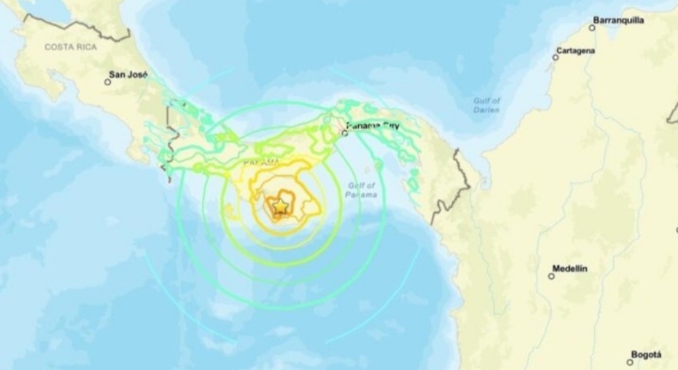 Terremoto de magnitud 7,7 sacude Panamá y activa amenaza de tsunami en el Pacífico