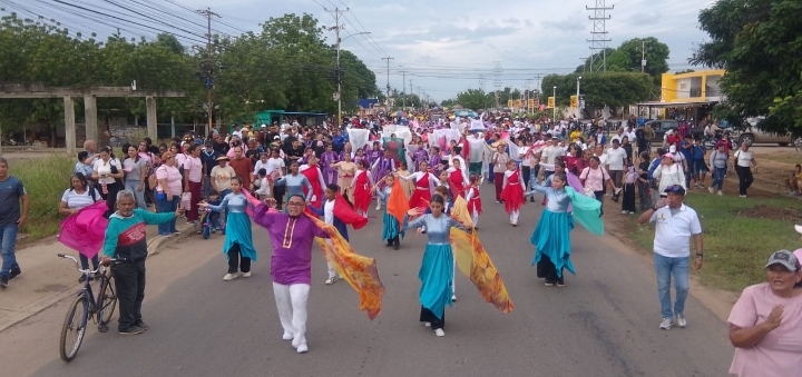 Manifestaciones de fe se vivió en la Caminata por Jesús en Cabimas