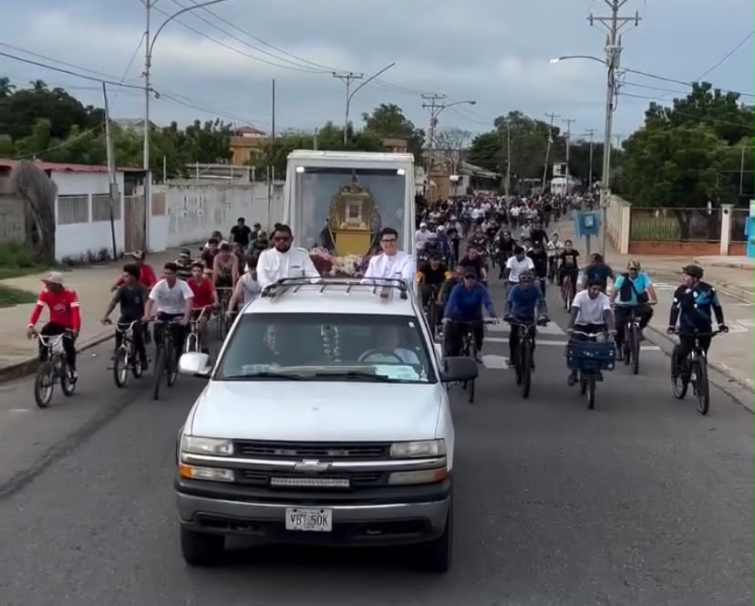 Cabimas celebra con éxito la séptima edición del Bicicletazo Rosareño en honor a la Patrona de la ciudad